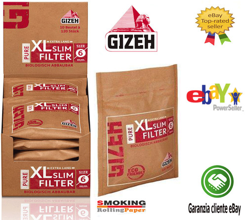 Filtri gizeh pure slim 6mm - filtri,