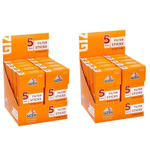 Box filtri gizeh extra slim - 2x,